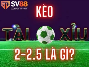 kèo tài xỉu 2-2.5 là gì